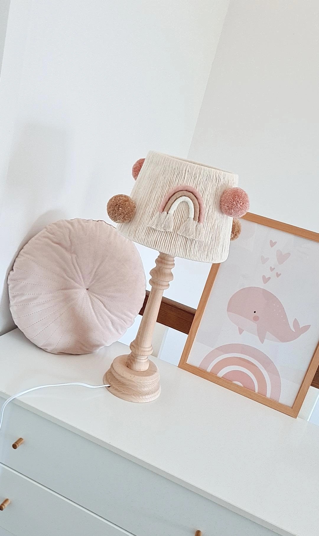 Lampka nocna dla dzieci "Delikatna tęcza" - obrazek 2