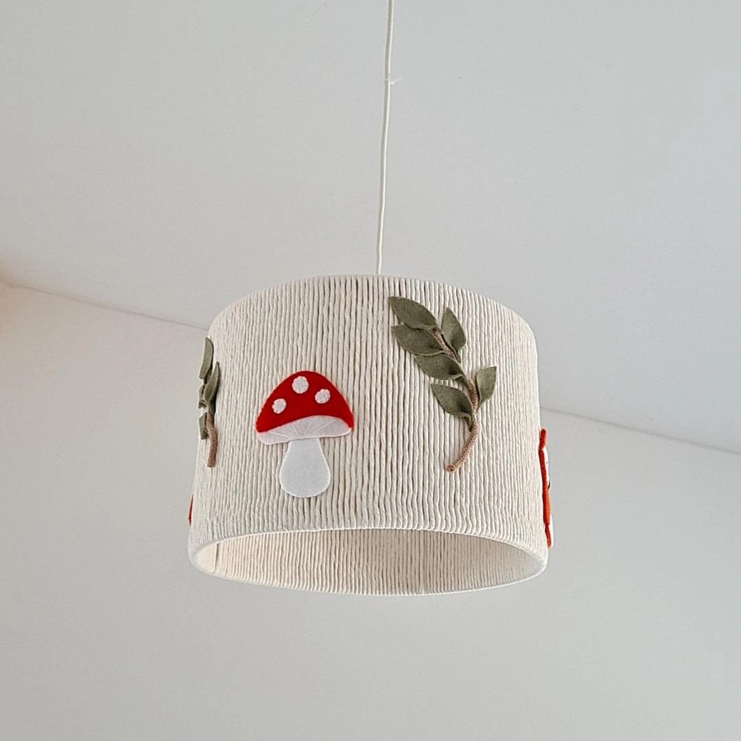 Lampa sufitowa Leśna Historia – bajkowe światło do pokoju dziecka - obrazek 2