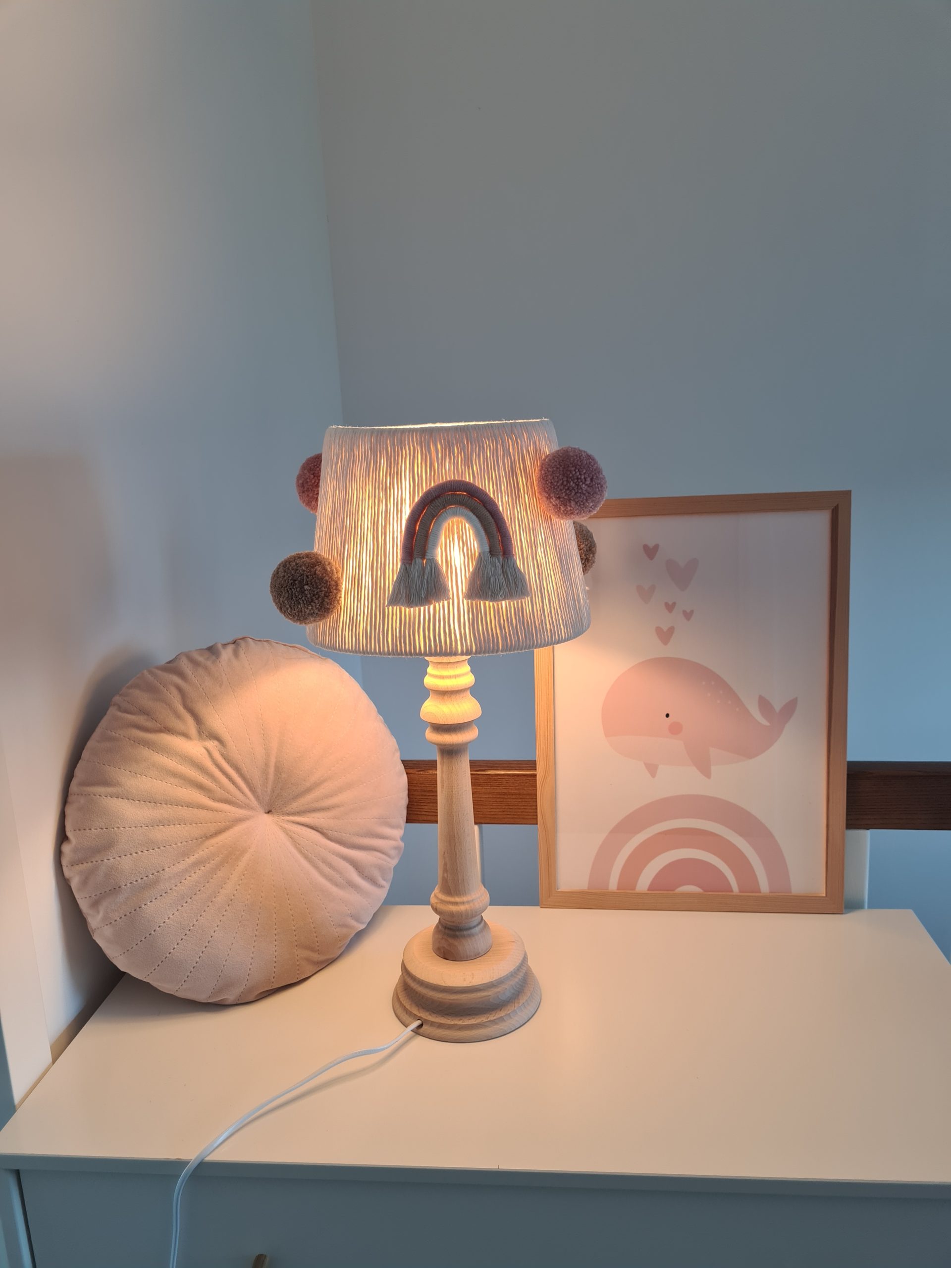 Lampka nocna dla dzieci "Delikatna tęcza" - obrazek 3