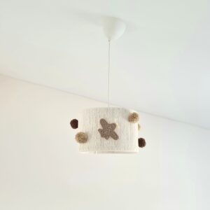 Lampa Sufitowa Boho z samolotem – Stylowa Dekoracja Wnętrza