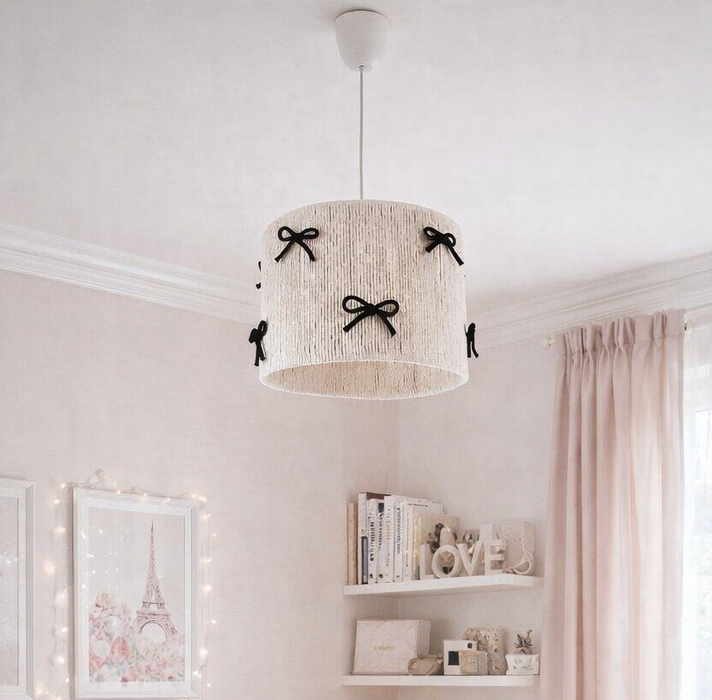 Lampa sufitowa „Kokardki” – dekoracyjny abażur do wnętrz