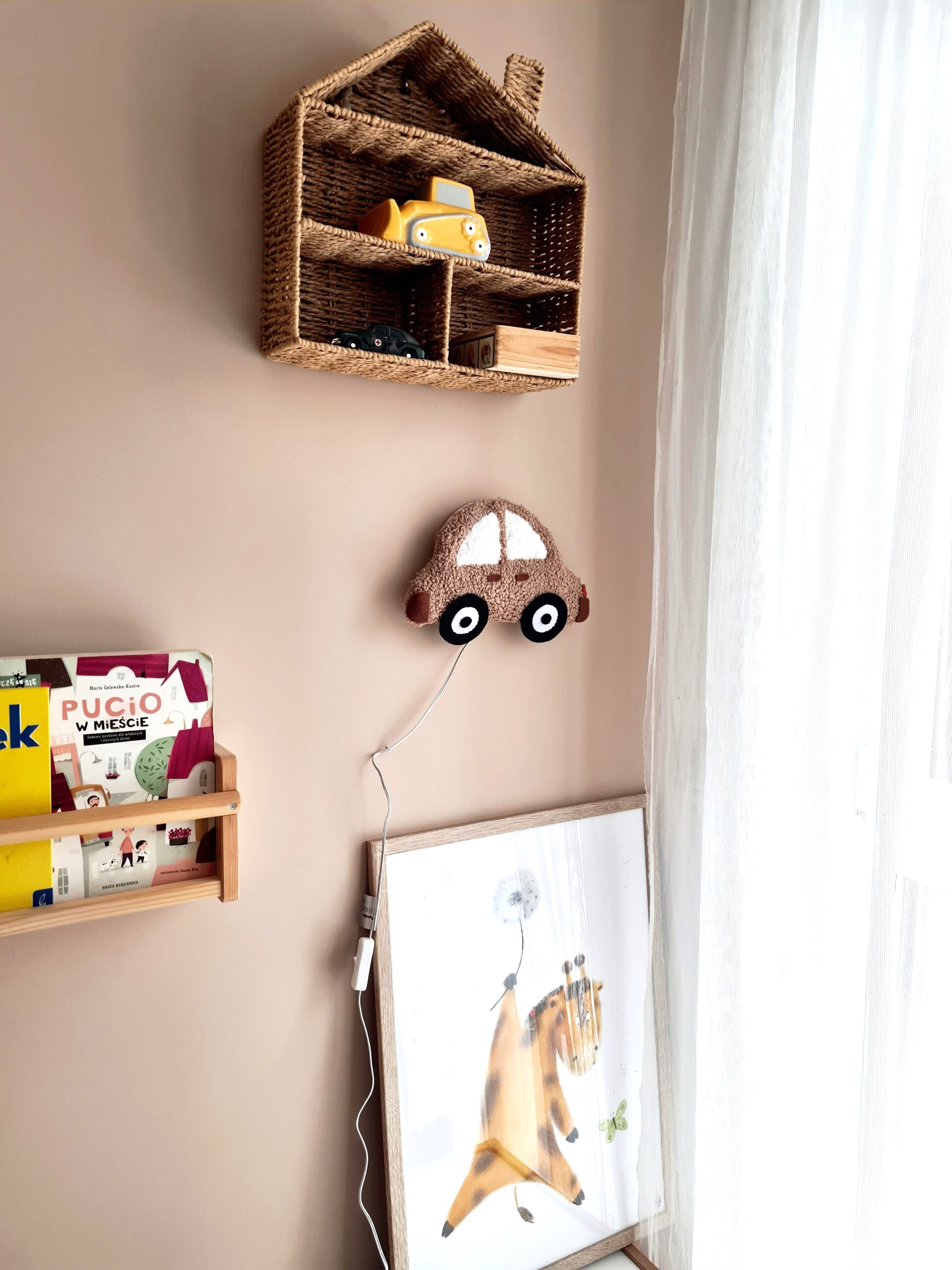 Lampka nocna samochód LED - dekoracja do pokoju dziecka - obrazek 7