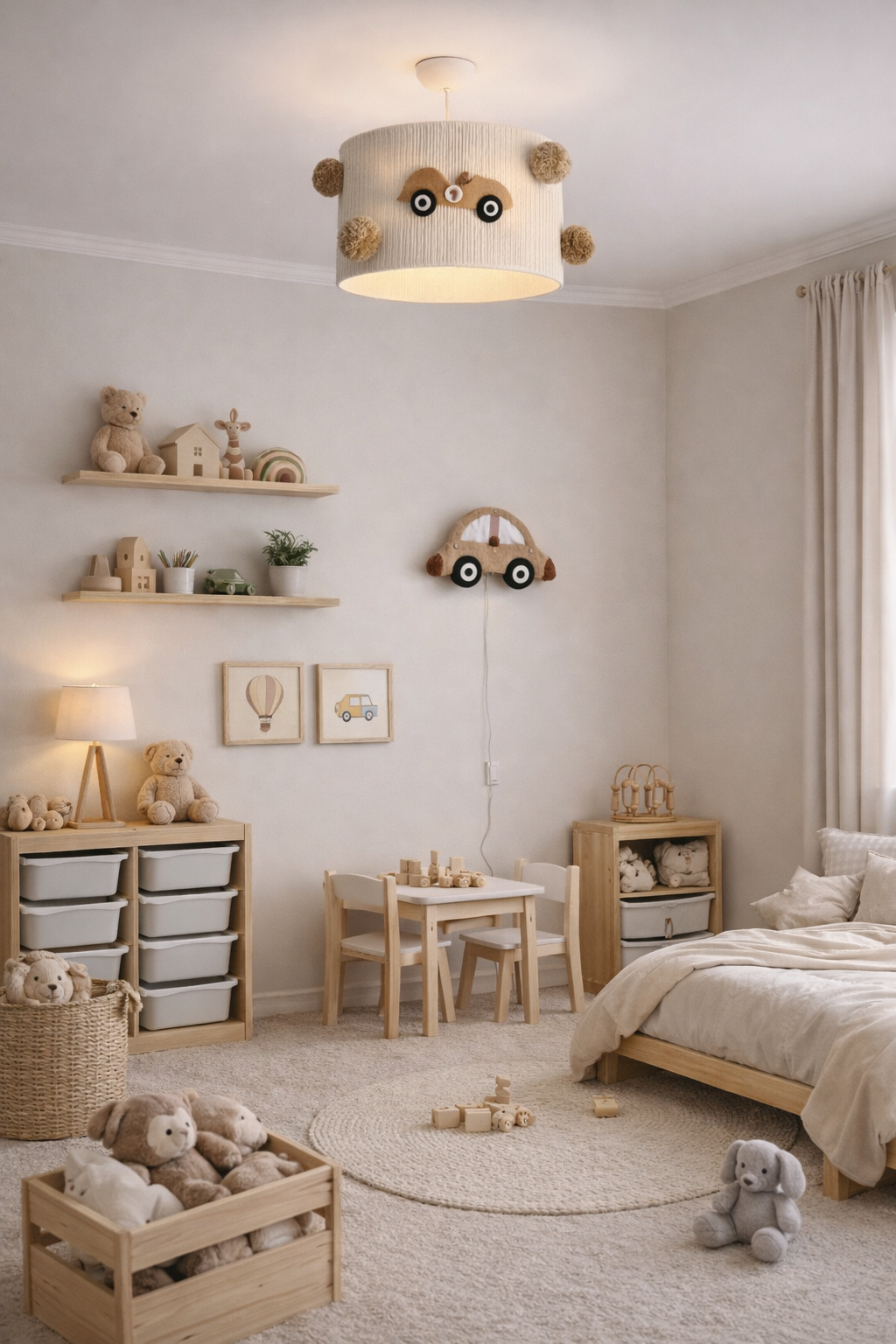 Lampka nocna samochód LED - dekoracja do pokoju dziecka - obrazek 5