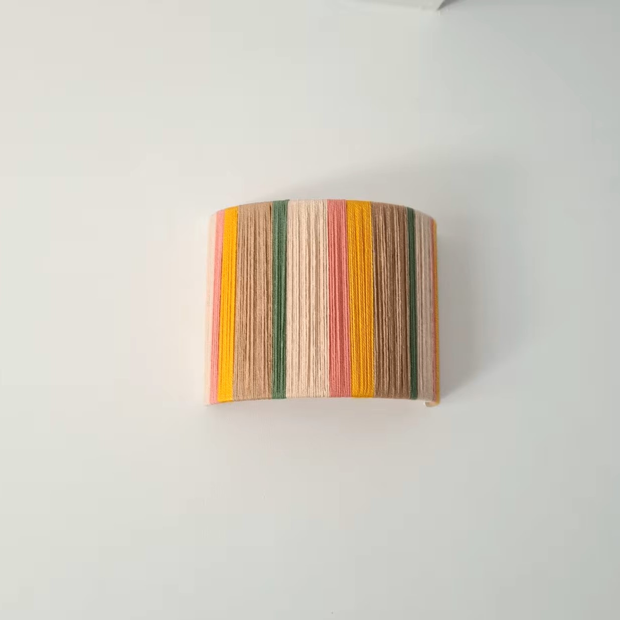 Kolorowy Kinkiet w Paski | Lampa Ścienna Handmade Boho - obrazek 2