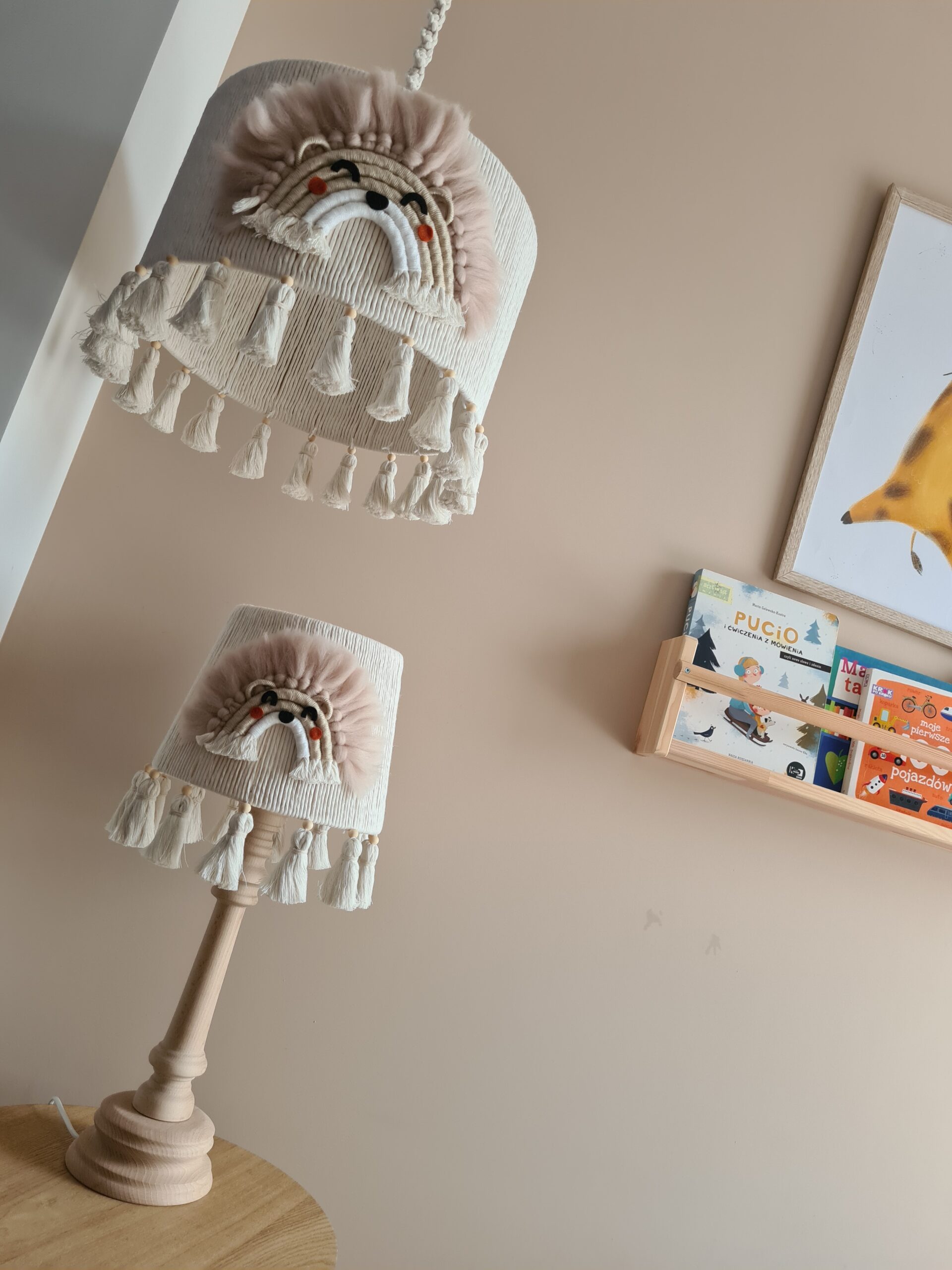 Zestaw Lamp Boho LEW | Oświetlenie do Pokoju Dziecięcego - obrazek 4