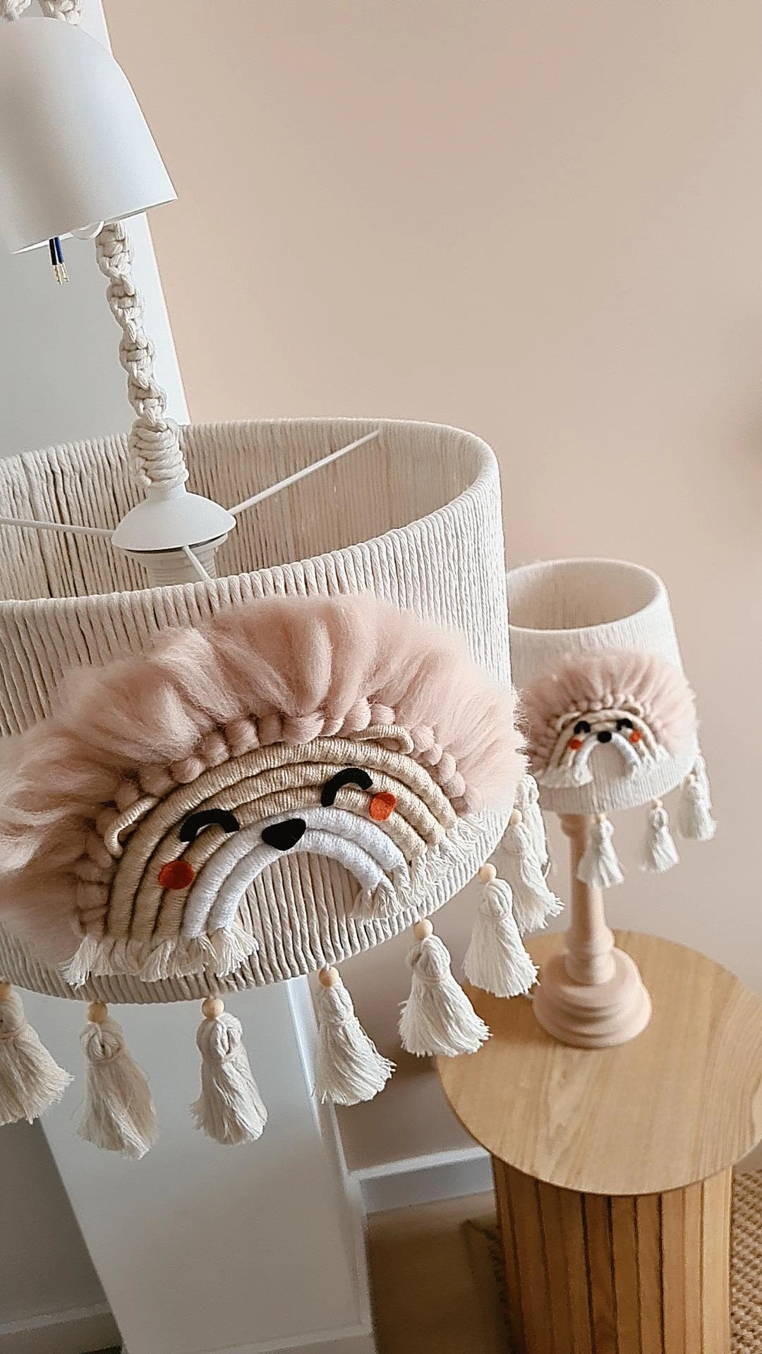 Zestaw Lamp Boho LEW | Oświetlenie do Pokoju Dziecięcego